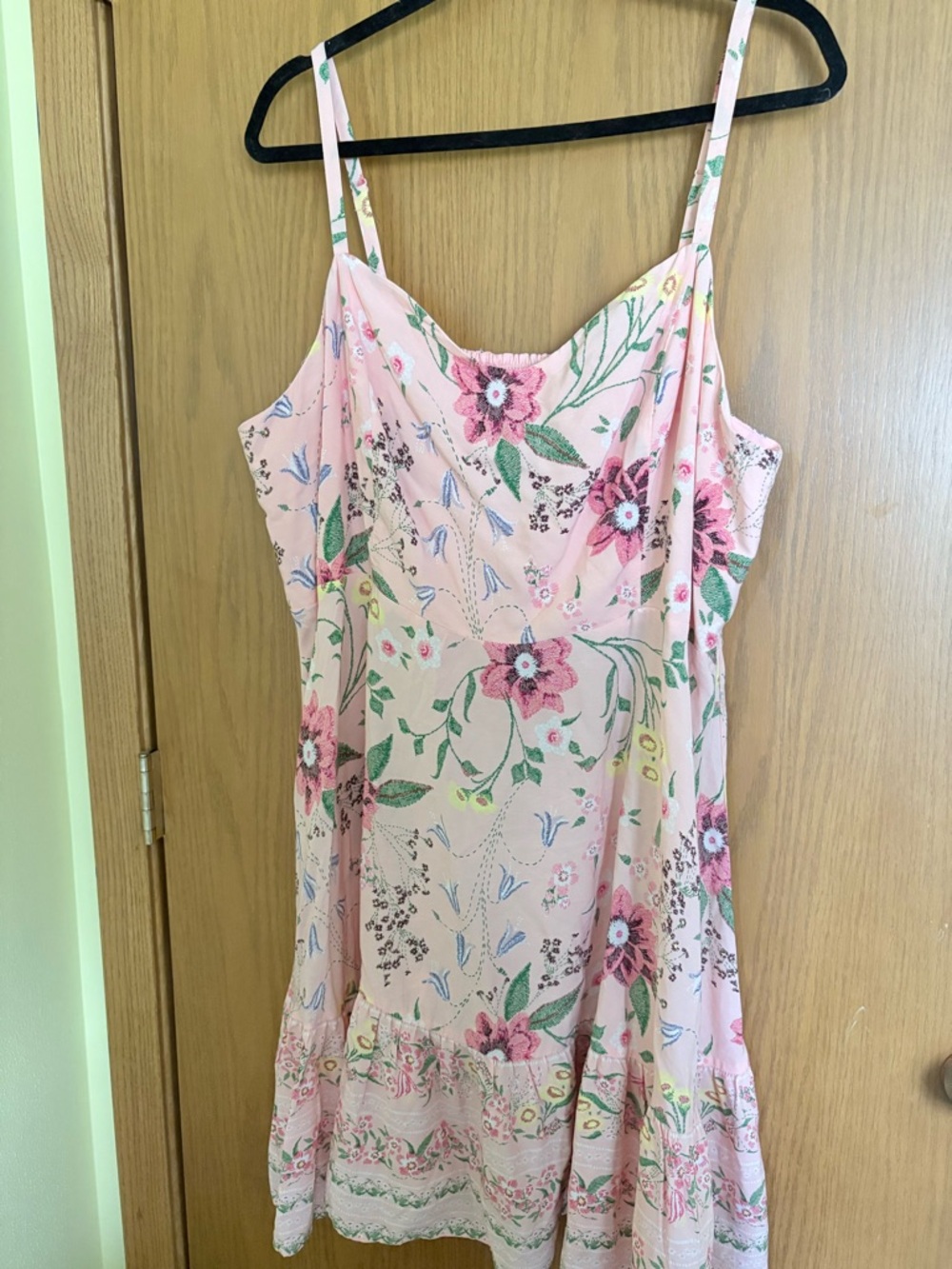 Old Navy Light Pink Textured Stretch Top